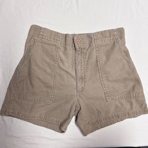 Vintage Towncraft Corduroy Shorts Wide Wale Patch Pockets Brown Mens 34 Skater